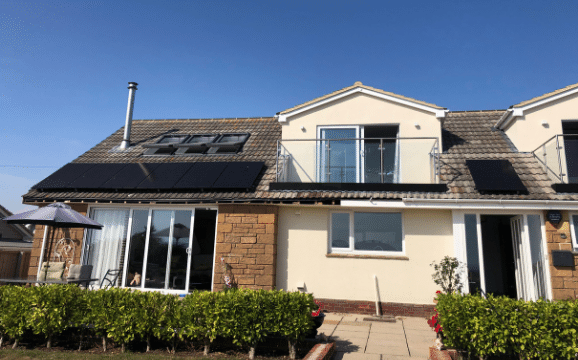 Retirement cottage on the Isle of Wight - fitted with Solar PV
